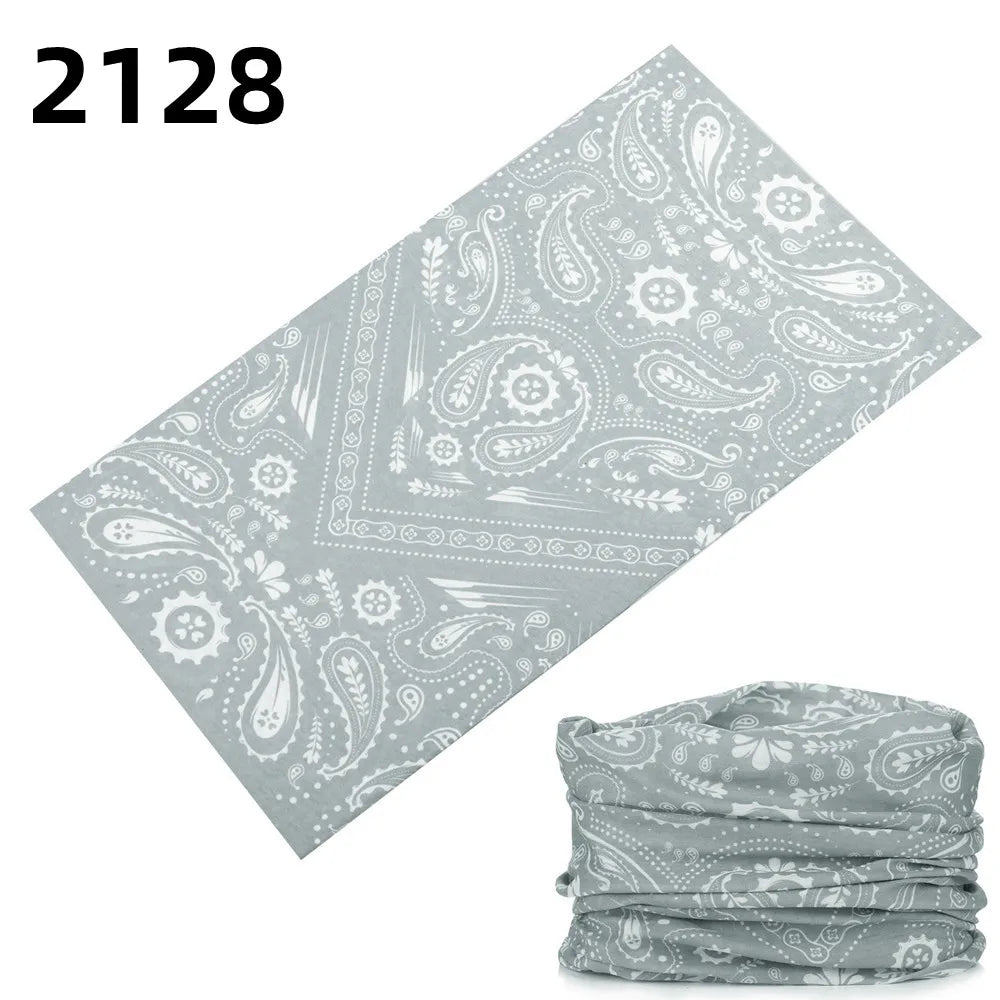 2101Unisex Climbing Hiking Scarf Sport Headwear Bandanas Motorcycle Turban Hand Band Magic Scarves Outdoor Cycling Headband Mask