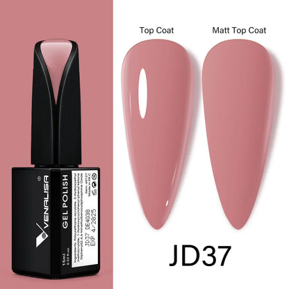 Venalisa 15ml Nail Prep Dehydrator Fast Dry Acid-Free Primer Bond Natural for Builder Jelly Gel Nail Gel Polish Color GelVarnish JD37