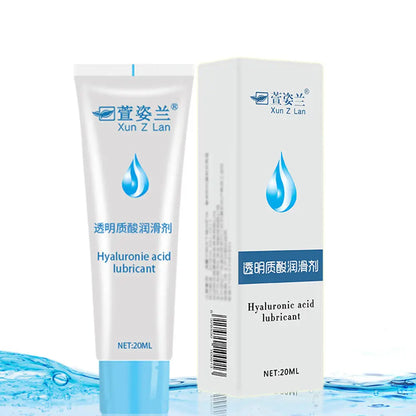 Water Based Lubricant for Sex Silk Touch Edible Anal Sex Lubricant Oral Gel Exciter for Women Orgasm Sex Lube Adult Cream