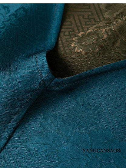 2025 Women's Summer New Luxury 100% Natural Mulberry Silk Jacquard Satin V-neck Split Double Sided Sleeveless Vest Dress Badiee Stylez