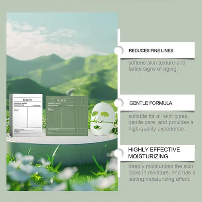 1/4Pcs Deep Collagen Overnight Face Mask Seaweed Collagen Essence Hydrating Overnight Hydrogel Mask Improve Elasticity, Firming
