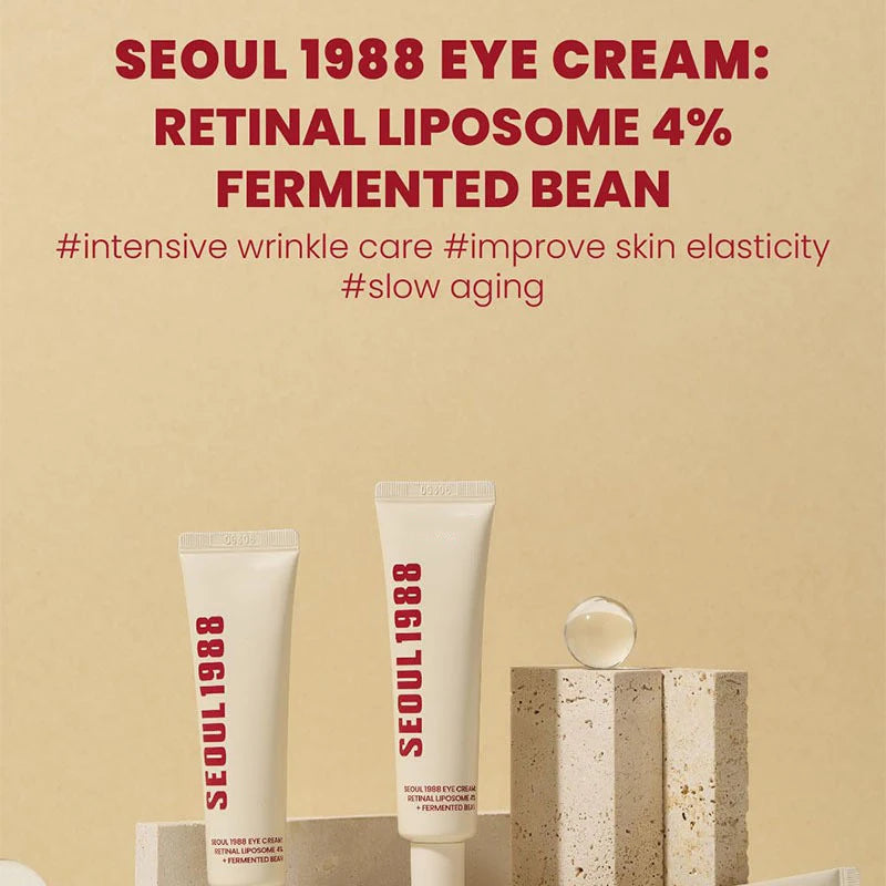 Seoul 1988 100ml Retinal Serum Brand Ginseng Eye Cream Closed Comedones Brighten Face Sunscreen Moisturize Korean Care Essence