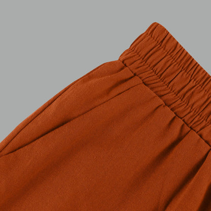 Womens Capris Cotton Linen Pants Drawstring Elastic Waist Pants Casual Cropped Trousers Daily Breeches Five Half Pants Pantalone