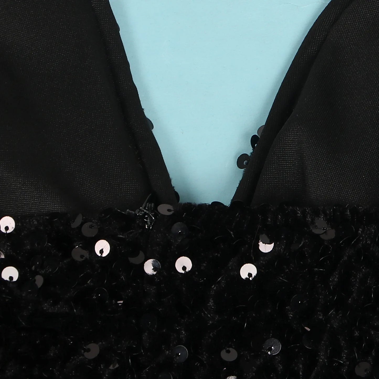 Women's Elegant Sequined Feather Slim Patchwork Bodysuits Spring Summer New Sexy Bodysuits Women Long Sleeve Backless Bodysuits