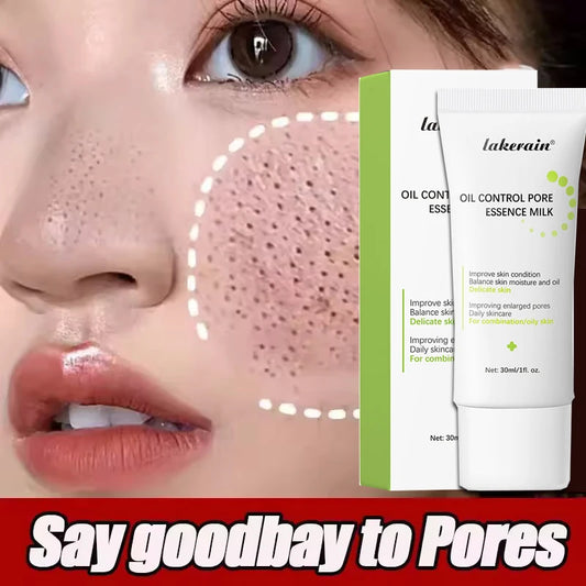 Salicylic Acid Pore Shrinking Cream Reduce Large Pore Tighten Refining Face Repair Rough Dull Pore Brighten Moisturize Skin Care