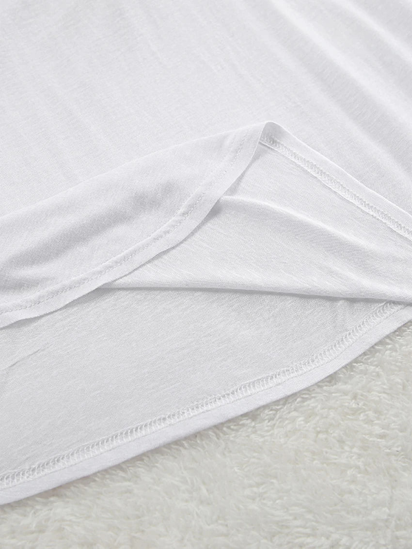 Marthaqiqi New Summer Female Nightgowns Suit Sexy Tank Tops Pajamas Sleeveless Sleepwear Pants Casual Ladies Nightie 2 Piece Set