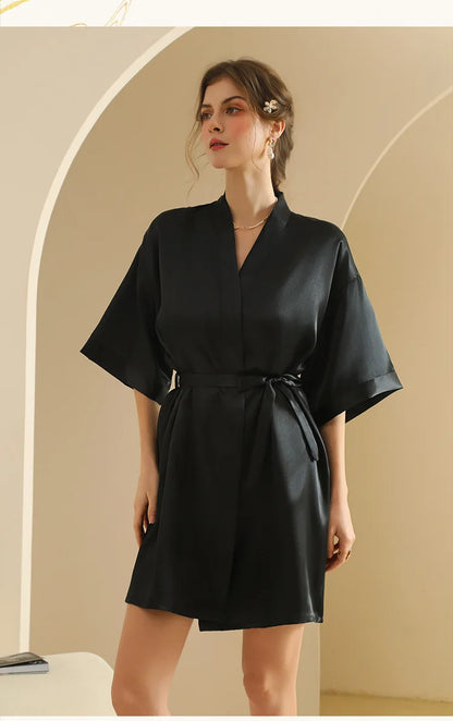 Personalized Text Logo Wedding Bathrobe Bridal Robe Bride Bridesmaid Wedding Robes Woman Bachelorette Hen Party