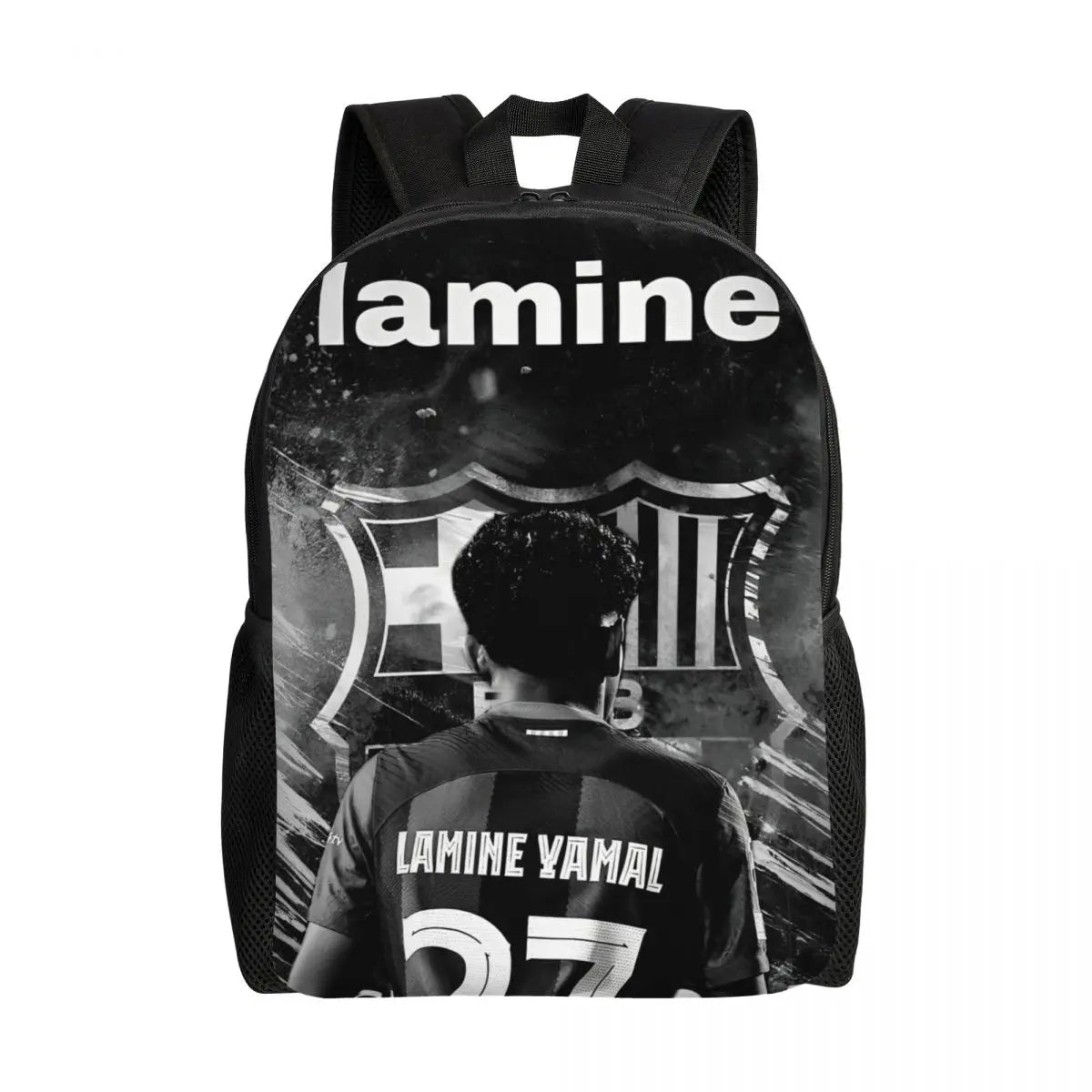 Lamine Y-Yamal Children Backpack for Kids Girls Boys Football Sports Backpacks Kawaii Daycare Child School Bag 2 15 inches
