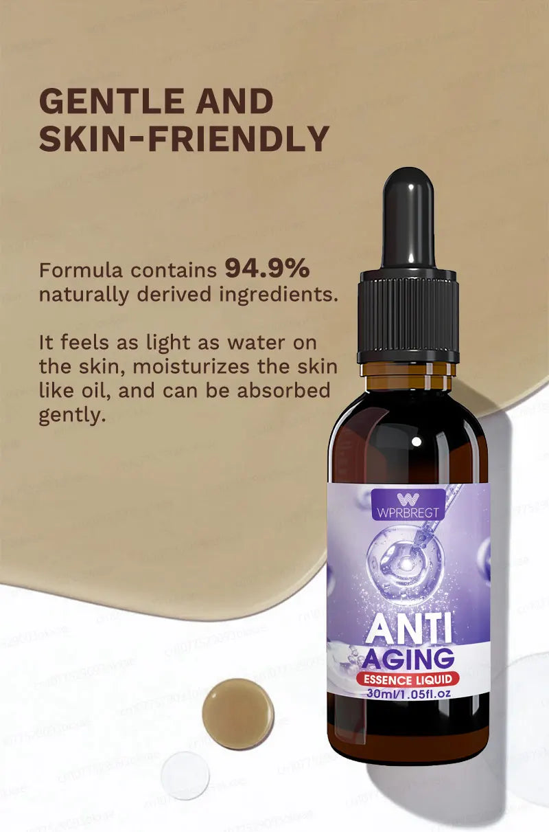 No wrinkles, 20 years younger