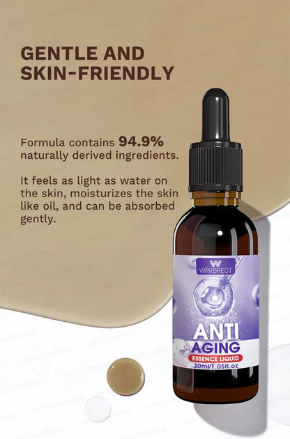 No wrinkles, 20 years younger