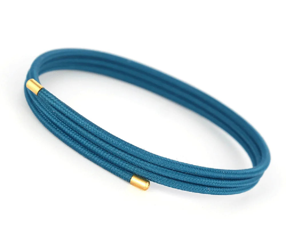 5pcs/Lot Multicolor Magnetic Rope 27cm 51cm 58cm Adjustable Magnet Milan Rope Bracelet  Necklace DIY Jewelry Making Accessories Badiee Stylez