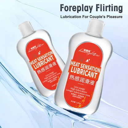 thermal Water Based Lubricant Sex Oil Masturbation Massage Anal Ass Oil Human Body Lubricant for Sex 215ml