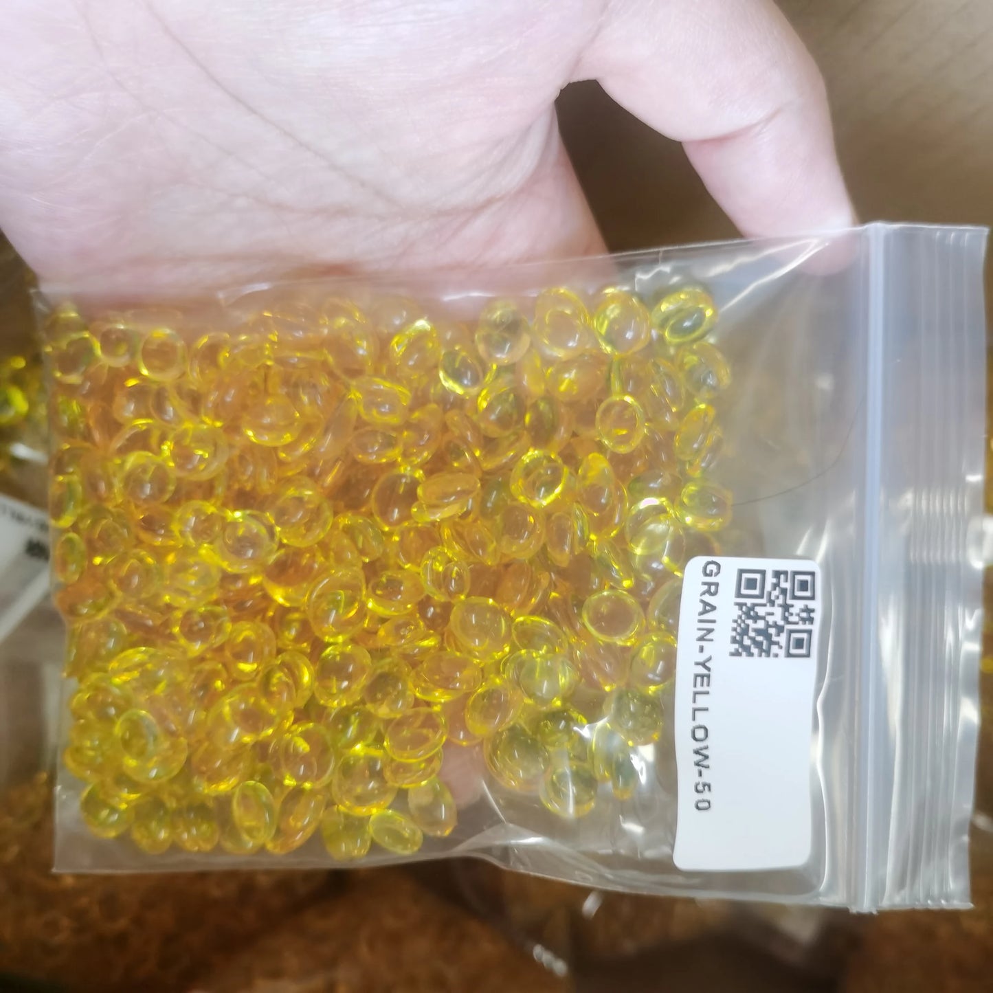 vades 20/50/100/200G Best Quality Italian Keratin Glue  yellow Granule/Beads/Grain  For Human Hair Extension
