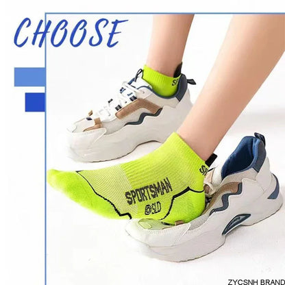 5 Pairs sport Socks High Quality Men's Summer Man Short Socks Breathable Ankle Socks Cotton Black Thin Cut Run Men Socks