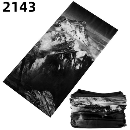 2101Unisex Climbing Hiking Scarf Sport Headwear Bandanas Motorcycle Turban Hand Band Magic Scarves Outdoor Cycling Headband Mask 2143