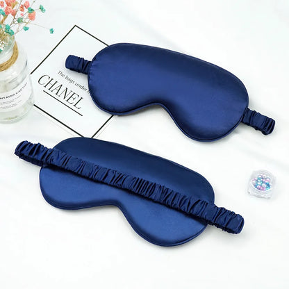 Imitated Silk Eye Patch Shading Sleep Eye Mask Eyepatch Travel Relax Cover Eyeshade Health Sleeping Shield Soft Eye Care Tools Badiee Stylez