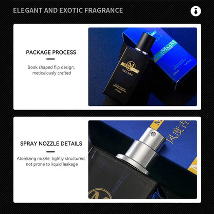 Original brand perfume, men's Cologne, long-lasting talk fragrance, ocean scent, woody cologne - Badiee Stylez