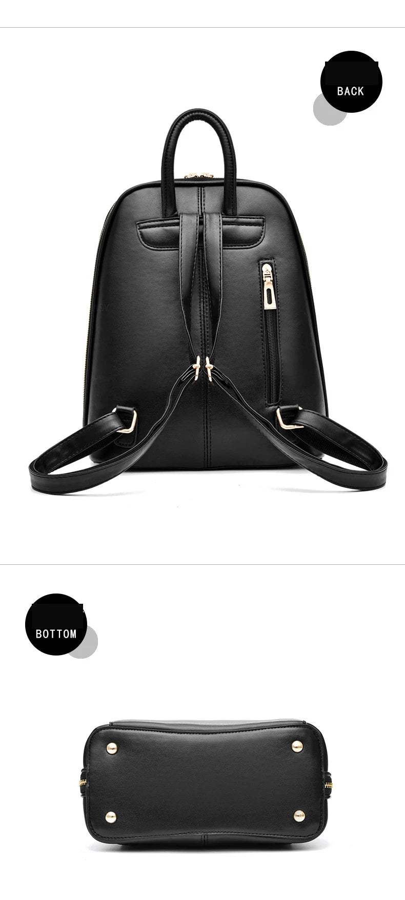 Fashion Sequined Backpack For Women Brand Leather Backpack Female Shoulder Bags Large Capacity Travel Bagpack Women Mochila