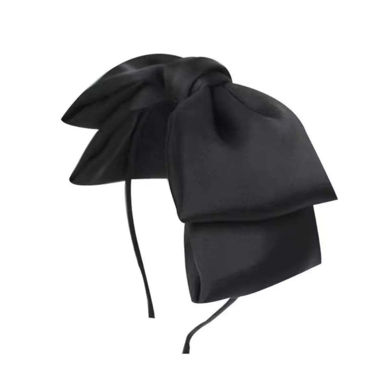 1Pcs Fashion Oversize Solid Bow Hairbands Hair Hoops For Women Girls Party Hair Accessories