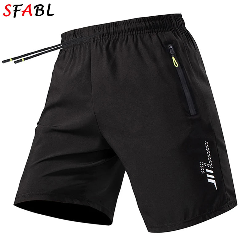 Quick-drying Shorts Men Board Short Pants Summer Breathable Sports Shorts Men Casual Elastic Running Gym Fitness Men's Shorts Badiee Stylez