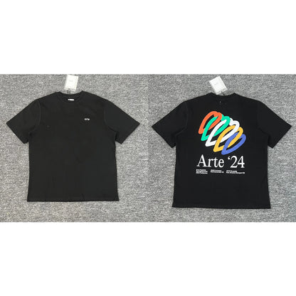 ARTE T-shirts Men Women Couples Streetwear High Quality Print Round Neck Short Sleeve Arte Top Tee One Day Shipped Out 14