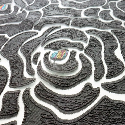 Latest French Brocade Jacquard Tulle Lace Fabric 2024High Quality African Gilding Satin Lace Fabric For Women Wedding Dress Sew