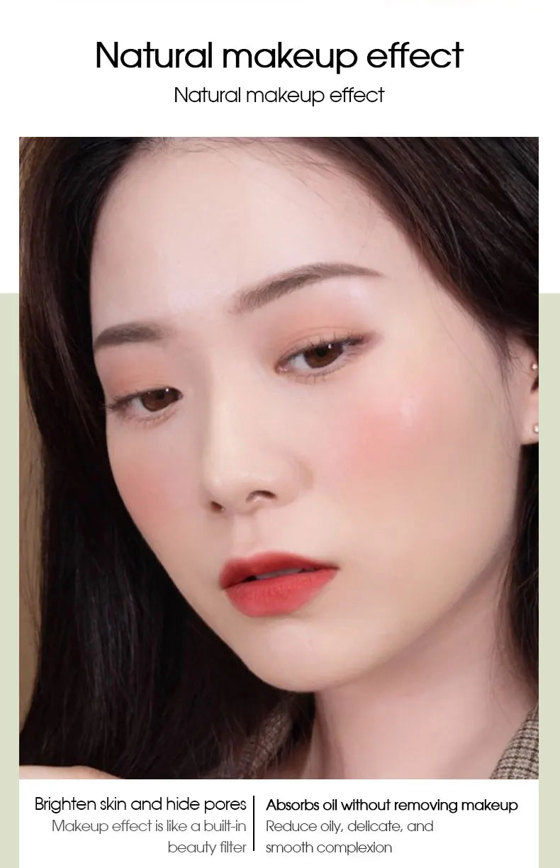 Japanese concealer set makeup soy milk powder, whitening makeup, durable oil control and moisturizing powder