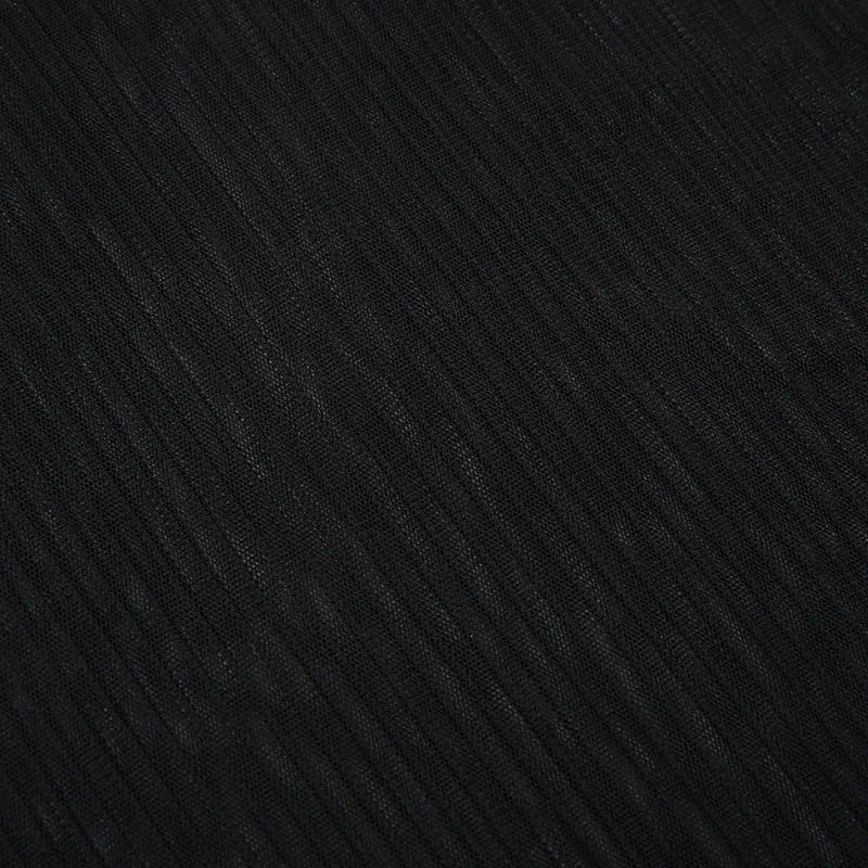 See Through Bodysuit Backless Hollow Out Transparent Club Jumpsuits Women Solid Black Tee Summer Elegant Sexy Streetwear