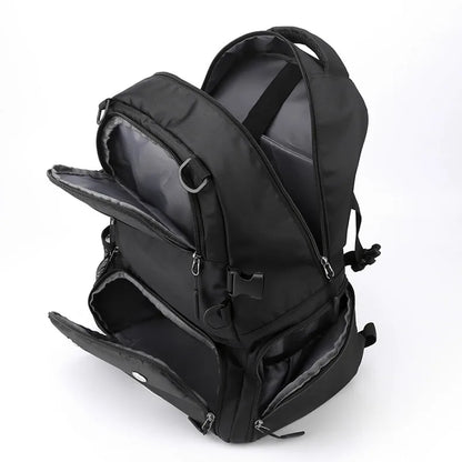 basketball sports backpack with shoe compartment man soccer bag boys football school bag black large capacity school backpack