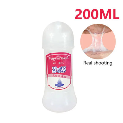 500ML Lubricant for Men Women Sex Toys Cream Sex Viscous Lube Water Based Oil Lubricating Anal Vaginal Adult Imitation Semen 18