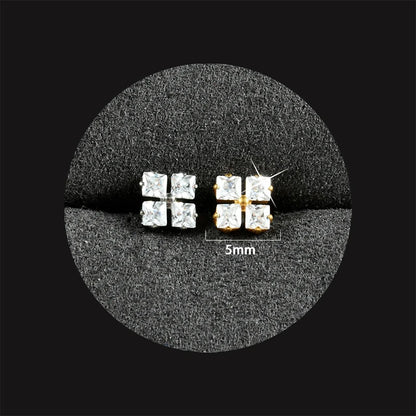 1PC ASTM F136 Titanium Flower CZ Labret Stud Internal Thread Piercing Lip Stud Daith Conch Earring Piercing Jewelry Wholesale NO 10 Labret, Lip Piercing Jewelry