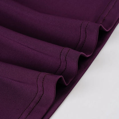 SUCHCUTE Bat Sleeve Wrap Dress Women One-Shoulder Solid Backless Bodycon Dress Evening Party Club Dress Y2K Sexy Outfits Summer