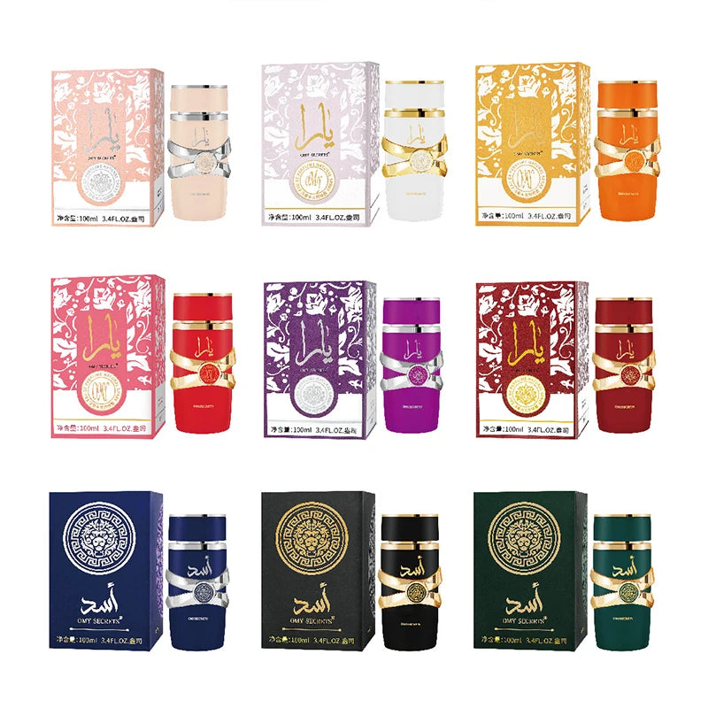 Brand Arab Perfume Spray Women Eau De Parfum High Quality Dubai Perfume Lasting Fragrance Pheromone High End Laf Perfume Gifts