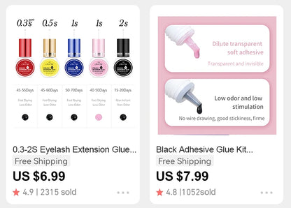 ANNAFRIS W Shape 6D Volume Eyelash Extension False Mink Soft Natural Premade Fans Lash 6D W Shaped Easy Faning Eyelashes