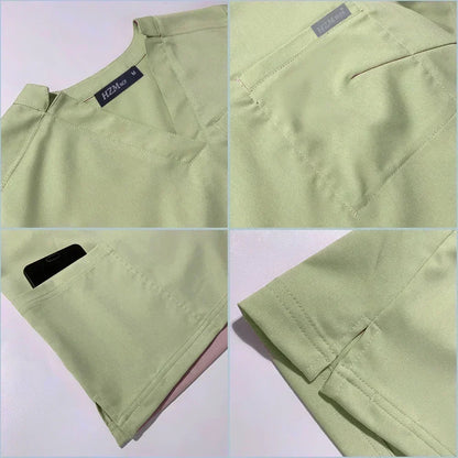 Wholesale Operating Room Medical Uniform Scrubs Hospital Working Scrubs Set Medical Supplies Nurse Dental Surgery Suit Workwear Badiee Stylez