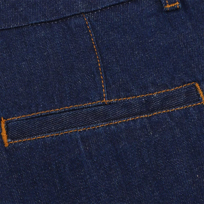 UNIZERA 2025 Women Denim Set Loose Fit Button Down Shirt With Wide Leg Pants Fashionable Casual Wear for Women