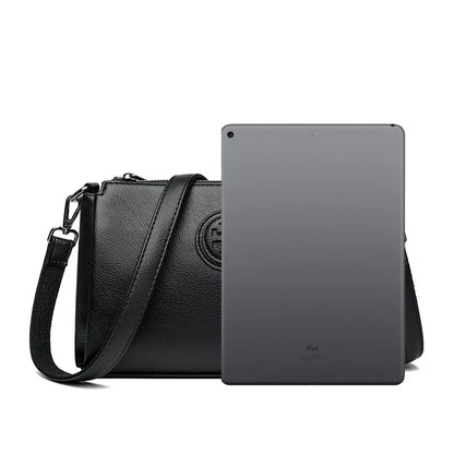 Versatile PU Crossbody Bag for Women Stylish High Quality Brand Design Zipper Solid Color Pattern Casual Daily Use Shoulder Bag - Badiee Stylez