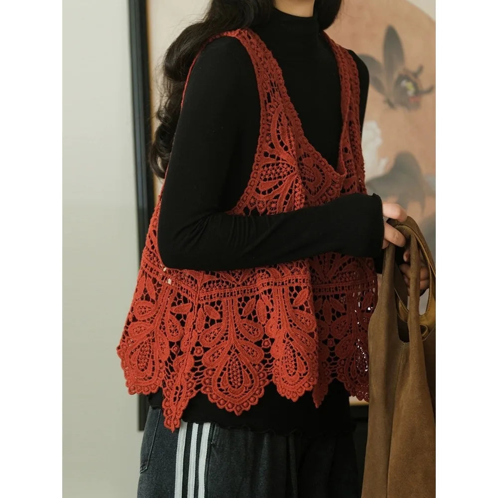 Thin T shirt Women Clothing Casual Vintage Streetwear Tops Coat Summer Spring Autumn Sleeveless Harajuku Clothes Women Vest