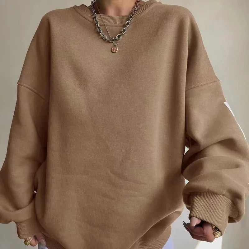 American Fashion Brand Harajuku Retro Letters Fashionable Loose Hoodie Women Street Hip-hop Punk Y2K Casual Oversized Sweatshirt YL 1