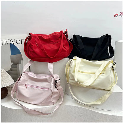 2025 Large capacity Travel Tote Bags for Women nylon Shoulder Messenger Bag Sports Yoga Satchels Fashion Woman Handbag