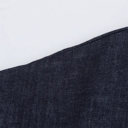 New Long Dresses 2025 Woman Fashion Summer V-neck Single Breasted Slim Fit Denim Skirts Women's Clothing Tops