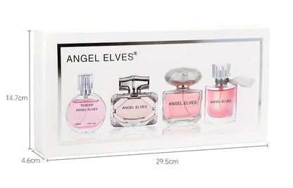 Gift Box 4Pcs Set Perfume Women 120ml Club De Nuit Perfumes De Mujer Lasting Fragrance Parfum Femme Floral Fruity Scent Spray Badiee Stylez