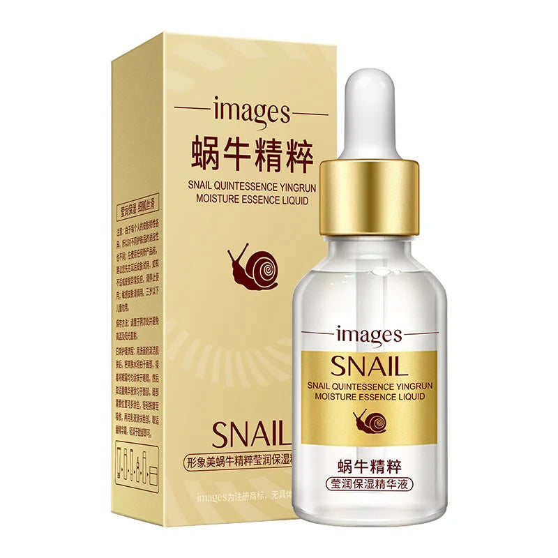 Snail Collagen Face Cream Whitening Moisture Anti Aging Facial Firming Cream Anti Wrinkles Eye Bags Korean Skin Care Product 60g Snail essence 15ml