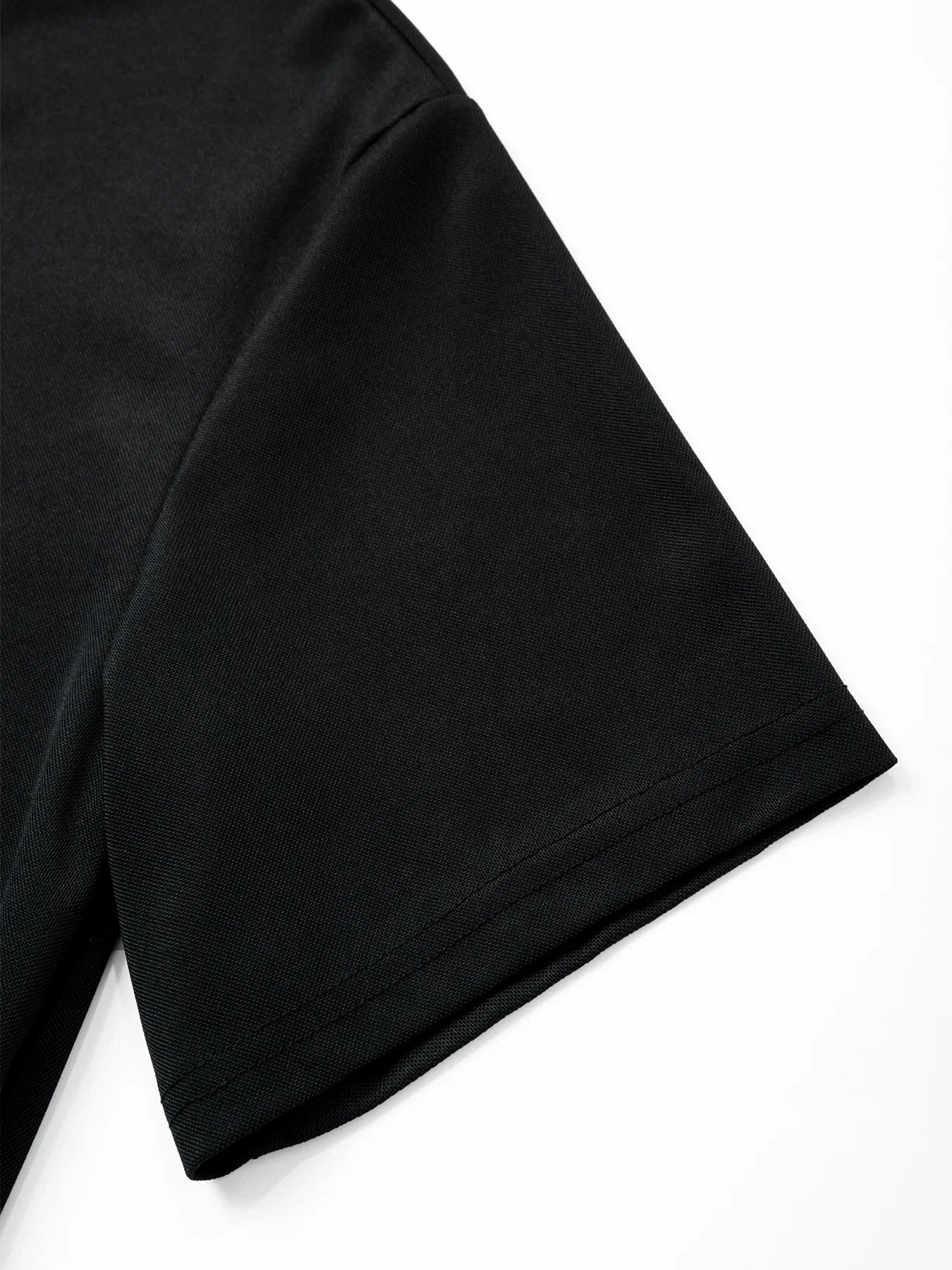 Men's Trendy Polo Shirt - Breathable Solid Color Casual Tee for Effortless Summer Style