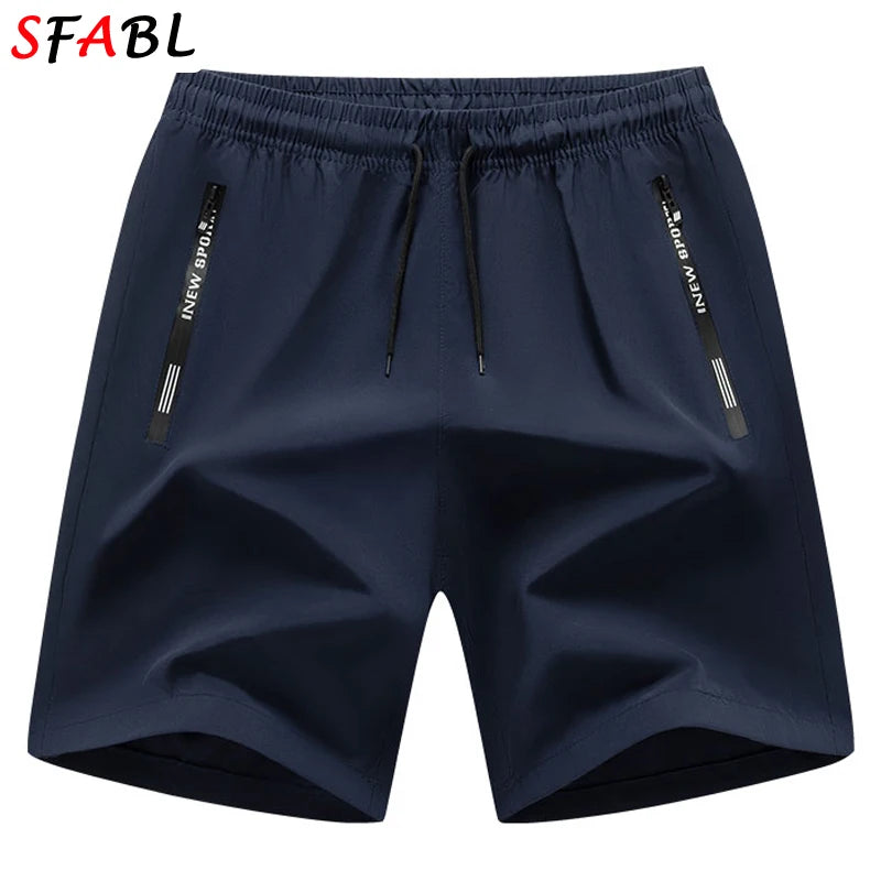 Quick-drying Shorts Men Board Short Pants Summer Breathable Sports Shorts Men Casual Elastic Running Gym Fitness Men's Shorts Badiee Stylez
