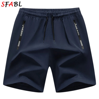Quick-drying Shorts Men Board Short Pants Summer Breathable Sports Shorts Men Casual Elastic Running Gym Fitness Men's Shorts Badiee Stylez