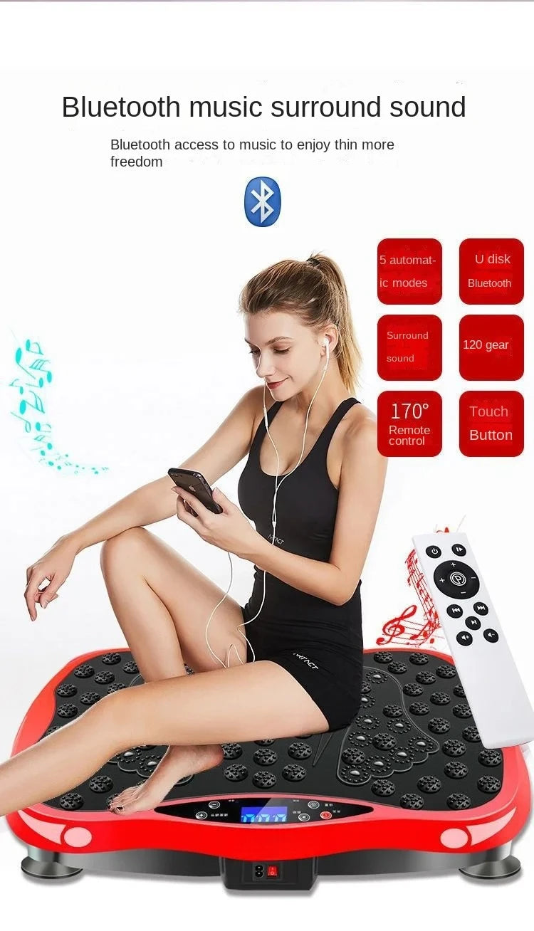 LazyTone Vibration Plate, Zero-Exercise Slimming, Target Stubborn Fat, Define Core, Advanced Weight-Management Tool