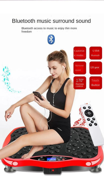 LazyTone Vibration Plate, Zero-Exercise Slimming, Target Stubborn Fat, Define Core, Advanced Weight-Management Tool