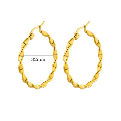 Hollow Heart Earrings for Women Stainless Steel Dangle Drop Earrings 2024 Trend Cubic Zirconia Wedding Couple Ear Jewelry aretes E4124G