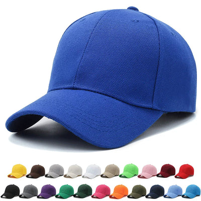 Unisex Cap Casual Plain Baseball Cap Adjustable Snapback Hats For Women Men Hip Hop Cap Street Dad Hat Badiee Stylez